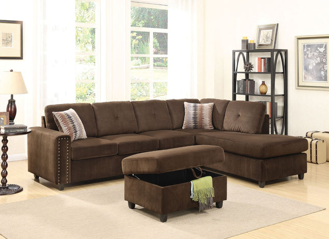 Belville - Sectional Sofa (Reversible w/Pillows) - Tony's Home Furnishings