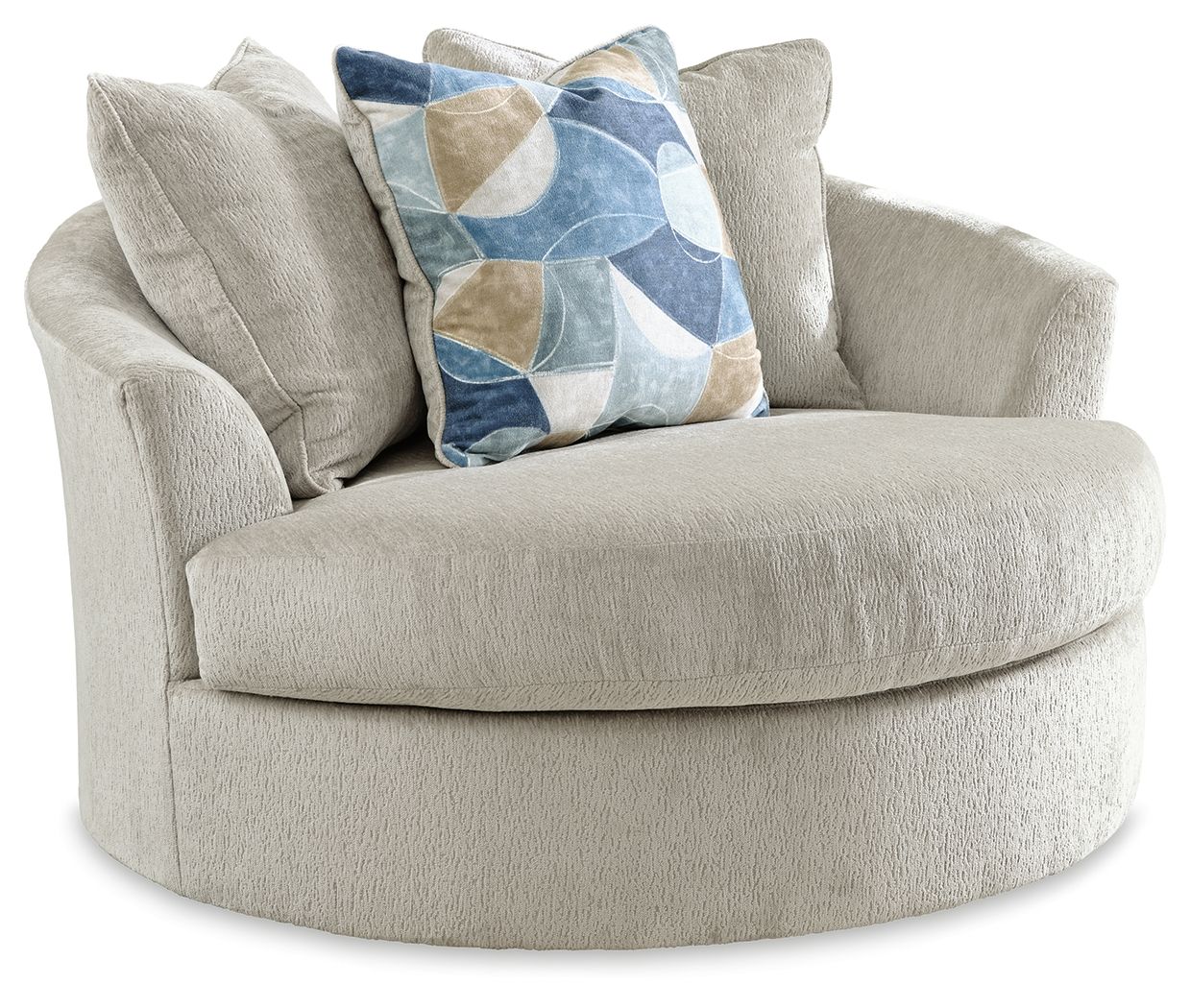 Maxon Place - Oversized Swivel Accent Chair - Tony's Home Furnishings
