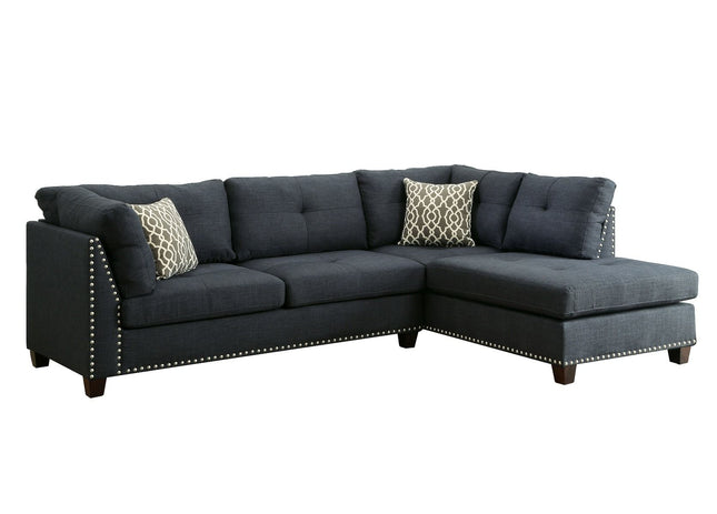 Laurissa - Sectional Sofa & Ottoman (2 Pillows) - Tony's Home Furnishings