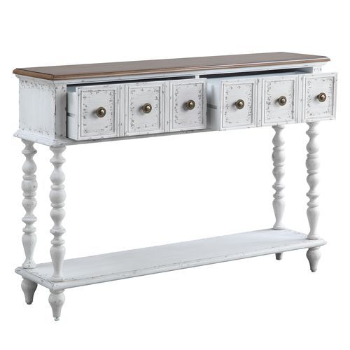 Bence - Console Table - White - Tony's Home Furnishings