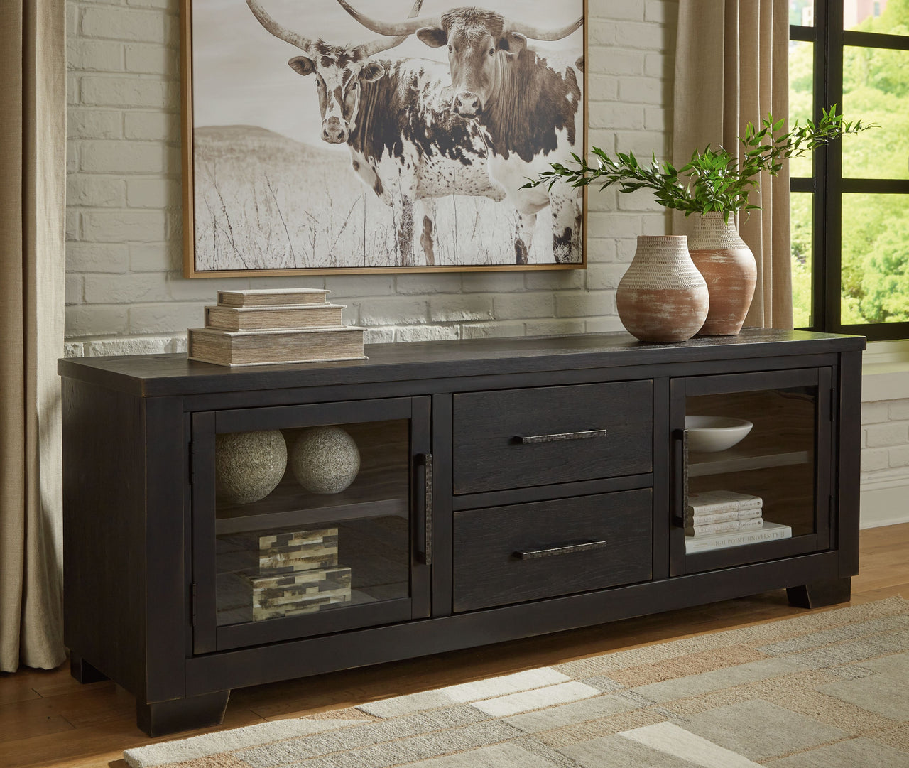 Galliden - Extra Large TV Stand - Tony's Home Furnishings