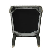 Thumbnail for House - Beatrice Side Chair (Set of 2) - Two Tone Gray Fabric & Charcoal Finish - Tony's Home Furnishings