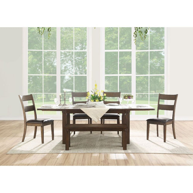 Nabirye - Dining Table - Dark Oak - Tony's Home Furnishings