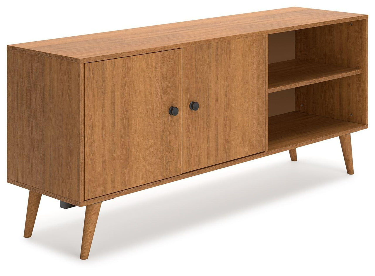 Thadamere - Brown - Large TV Stand Tony's Home Furnishings Furniture. Beds. Dressers. Sofas.