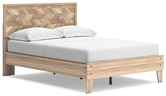 Battelle - Panel Platform Bed - Tony's Home Furnishings