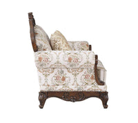 Nayla - Sofa - Pattern Fabric & Walnut Finish - Tony's Home Furnishings