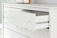 Thumbnail for Hallityn - White - Six Drawer Dresser - Tony's Home Furnishings