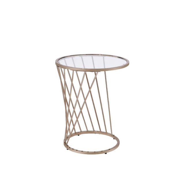 Bluelipe - End Table - Champagne - Tony's Home Furnishings