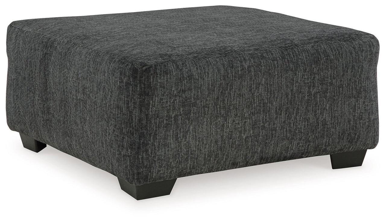Biddeford - Shadow - Oversized Accent Ottoman Tony's Home Furnishings Furniture. Beds. Dressers. Sofas.