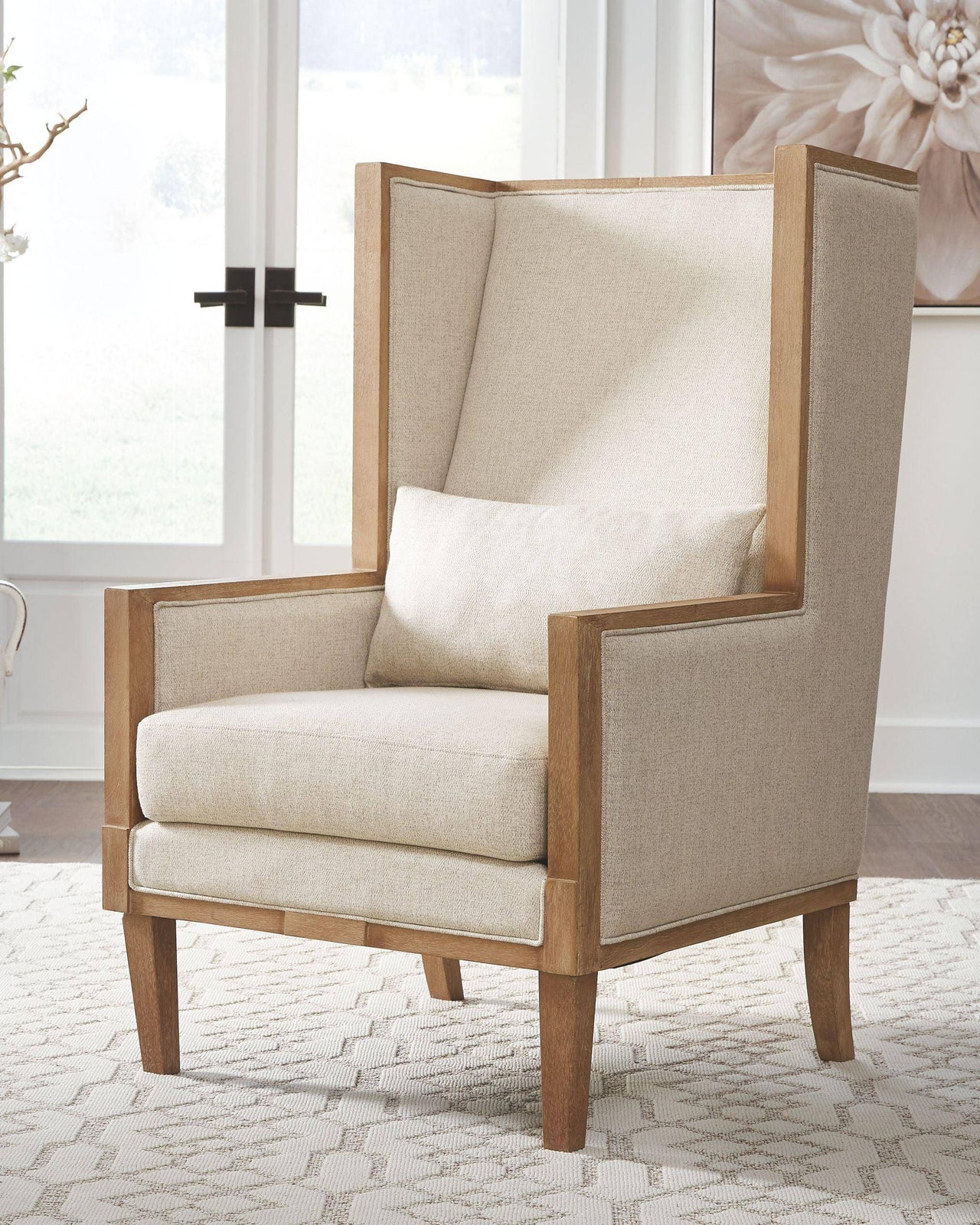 Avila - Linen - Accent Chair Tony's Home Furnishings Furniture. Beds. Dressers. Sofas.