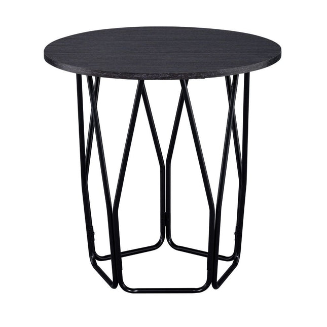 Sytira - End Table - Espresso & Black - Tony's Home Furnishings