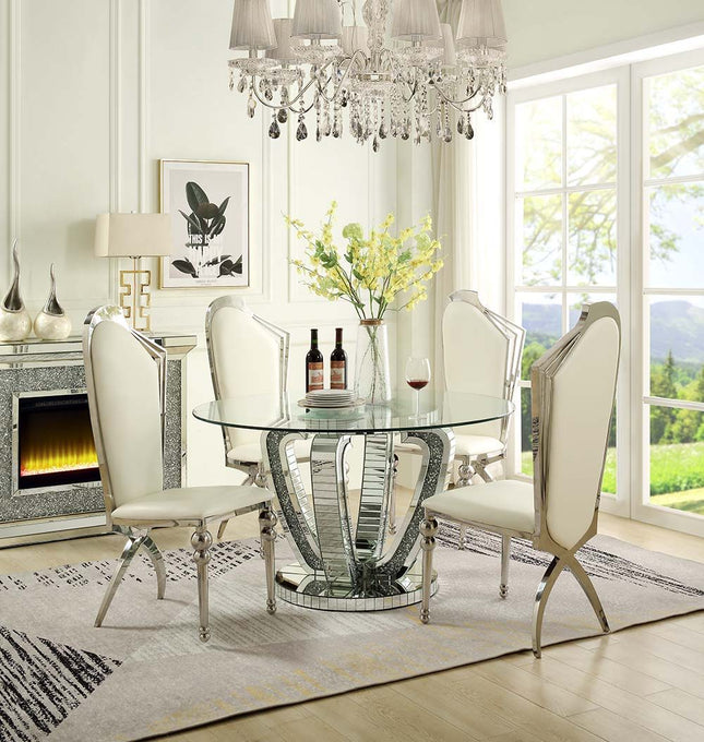 Noralie - Dining Table - Mirrored - Tony's Home Furnishings