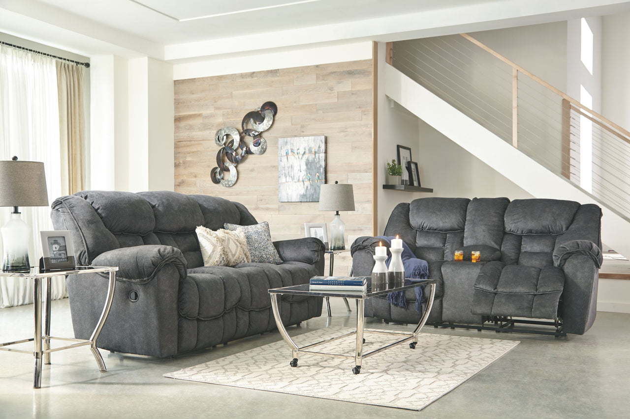 Capehorn - Granite - Reclining Sofa - Tony's Home Furnishings