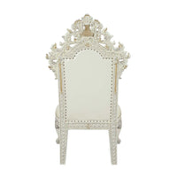 Thumbnail for Adara - Side Chair (Set of 2) - White PU & Antique White Finish - Tony's Home Furnishings