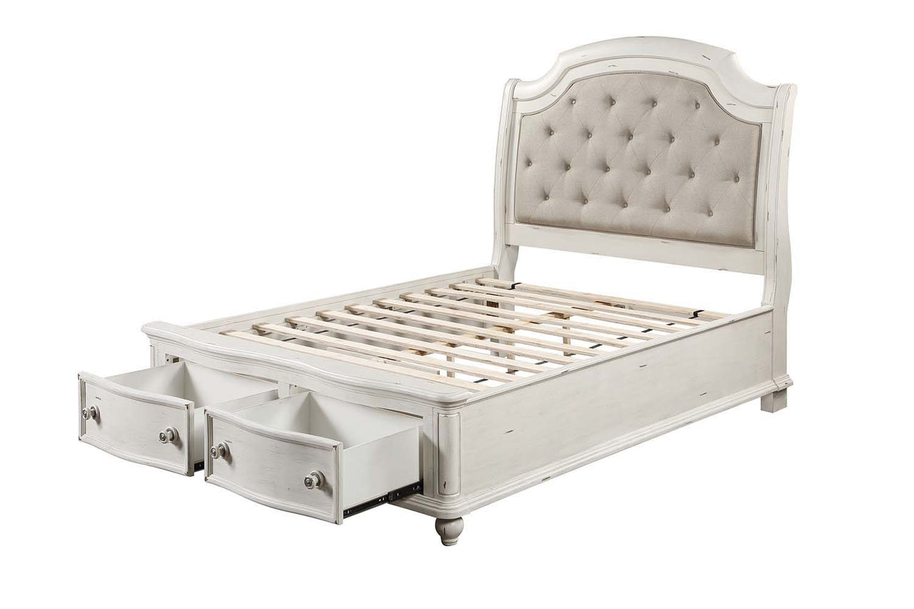 Jaqueline - Bed With Storage - Tony's Home Furnishings