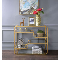 Thumbnail for Astrid - Accent Table - Gold & Mirror - Tony's Home Furnishings