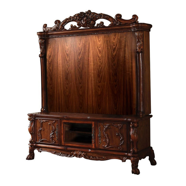 Dresden - Entertainment Center - Cherry Oak - 81" - Tony's Home Furnishings