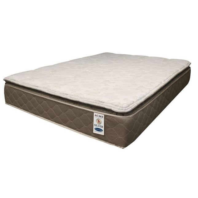 Englander - Silver Twin Mattress - 12" Pillow Top - Tony's Home Furnishings