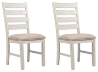 Thumbnail for Skempton - White - Dining Uph Side Chair (Set of 2) - Tony's Home Furnishings