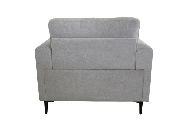 Kyrene - Chair - Light Gray Linen - Tony's Home Furnishings