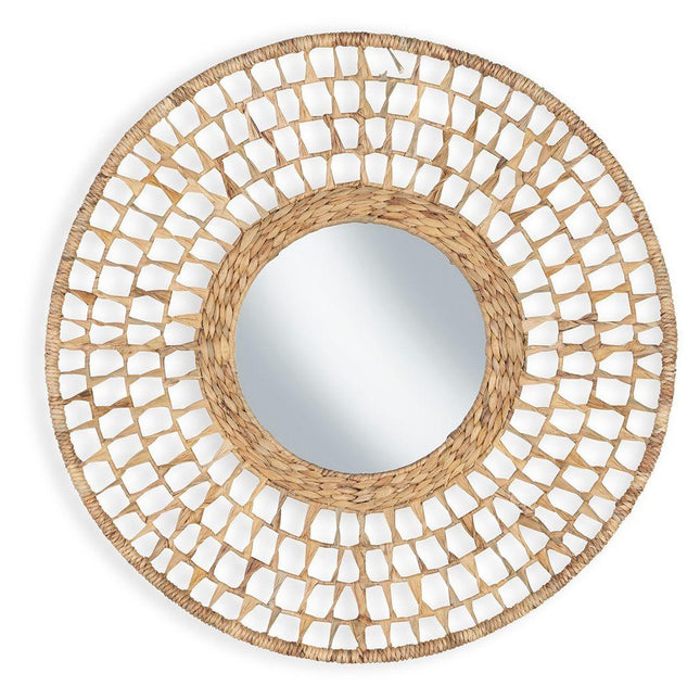 Deltlea - Natural - Accent Mirror Signature Design by Ashley® 