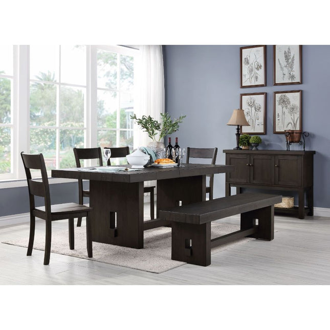 Haddie - Dining Table - Distressed Walnut - Tony's Home Furnishings