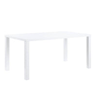 Pagan - Dining Table - White High Gloss Finish - Tony's Home Furnishings