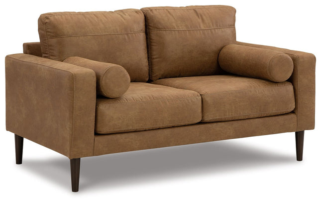 Telora - Caramel - Loveseat Signature Design by Ashley® 