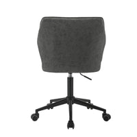 Thumbnail for Pakuna - Office Chair - Vintage Gray PU & Black - Tony's Home Furnishings