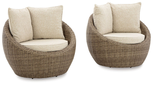 Danson - Swivel Lounge With Cushion - Tony's Home Furnishings