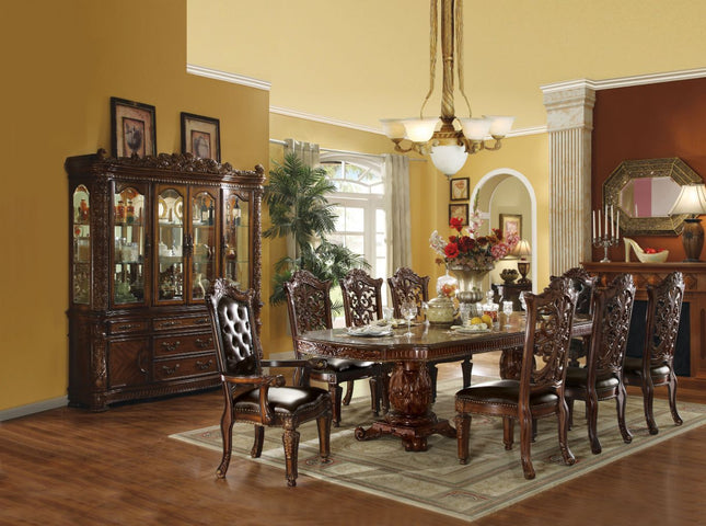 Vendome - Dining Table w/Double Pedestal - Tony's Home Furnishings