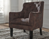 Thumbnail for Drakelle - Mahogany - Accent Chair Tony's Home Furnishings Furniture. Beds. Dressers. Sofas.