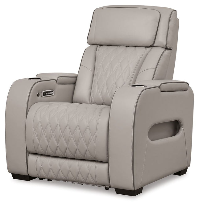 Boyington - Power Recliner/Adj Headrest - Tony's Home Furnishings