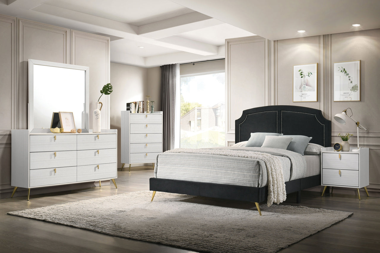 Zeena - Mirror - White Finish - Tony's Home Furnishings
