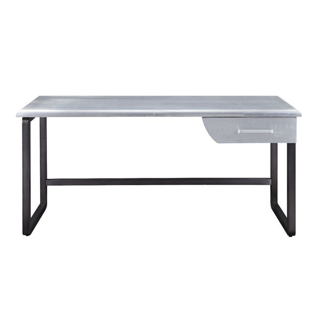 Brancaster - Desk - Aluminum - 30" - Tony's Home Furnishings