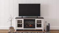 Thumbnail for Dorrinson - TV Stand With Fireplace Insert - Tony's Home Furnishings