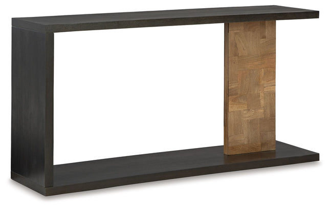 Camlett - Brown - Console Sofa Table - Tony's Home Furnishings