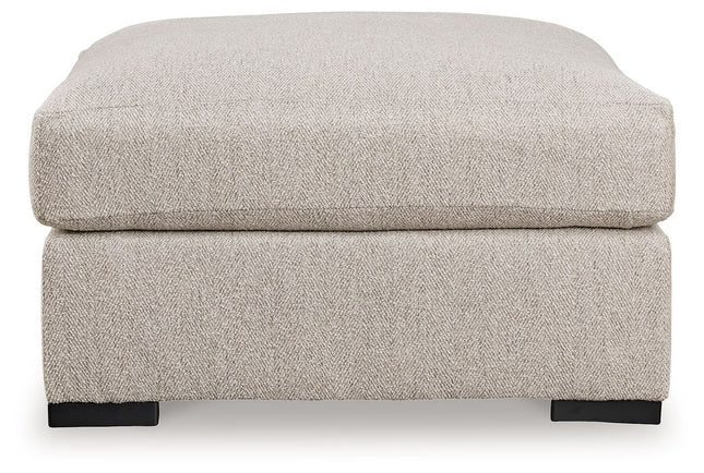 Ballyton - Sand - Oversized Accent Ottoman - Tony's Home Furnishings