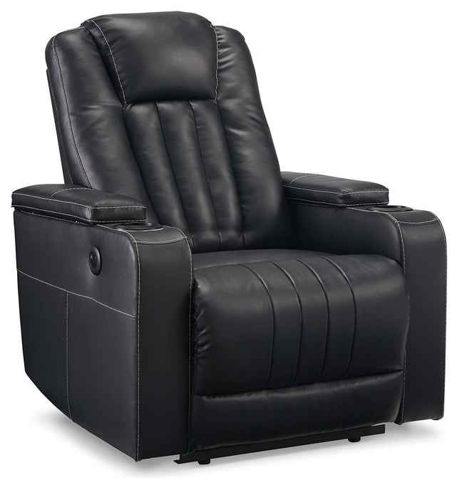 Center Point - Black - Zero Wall Recliner Signature Design by Ashley® 