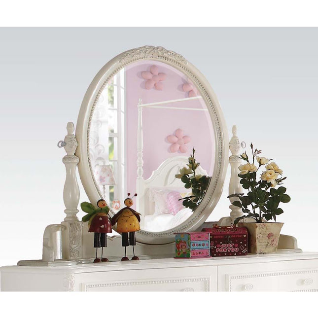 Dorothy - Mirror - Ivory - Tony's Home Furnishings