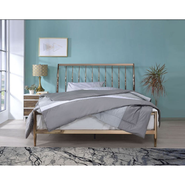 Marianne - Queen Bed - Copper - Tony's Home Furnishings