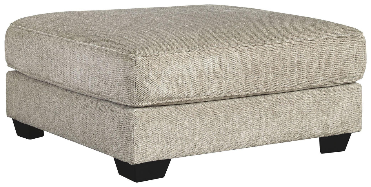 Ardsley - Pewter - Oversized Accent Ottoman Tony's Home Furnishings Furniture. Beds. Dressers. Sofas.