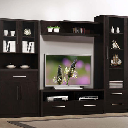 Malloy - Top Shelf - Black - 47.2" - Tony's Home Furnishings