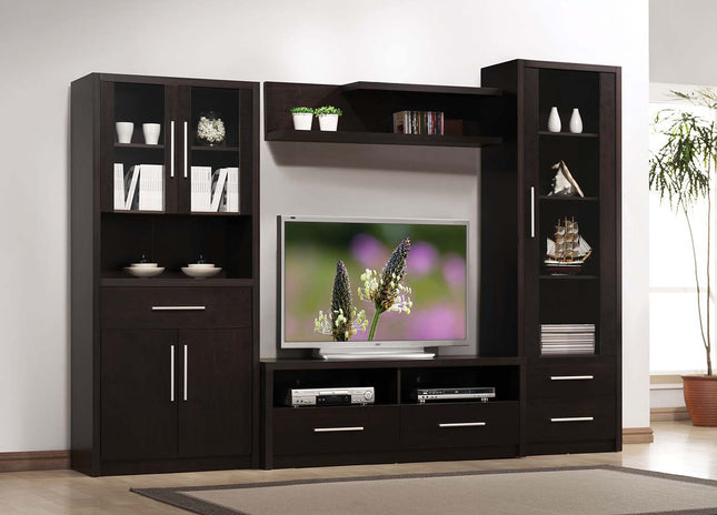 Malloy - Top Shelf - Black - 47.2" - Tony's Home Furnishings