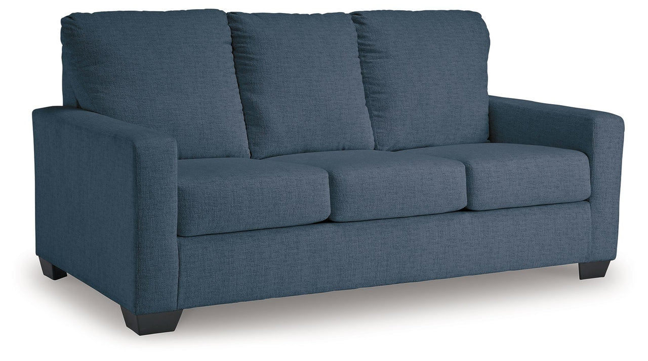 Rannis - Navy - Full Sofa Sleeper Tony's Home Furnishings Furniture. Beds. Dressers. Sofas.