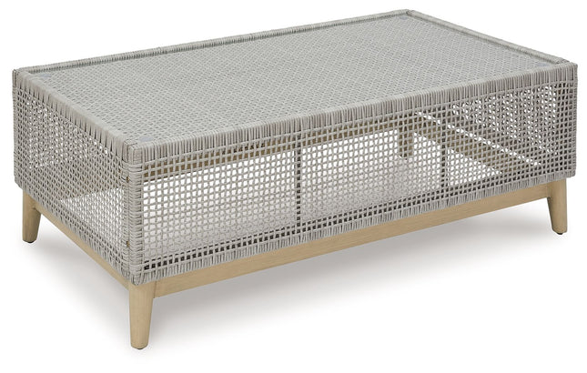 Seton Creek - Gray - Rectangular Cocktail Table - Tony's Home Furnishings