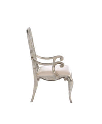 Esteban - Chair (Set of 2) - Ivory Velvet & Antique Champagne Finish - Tony's Home Furnishings