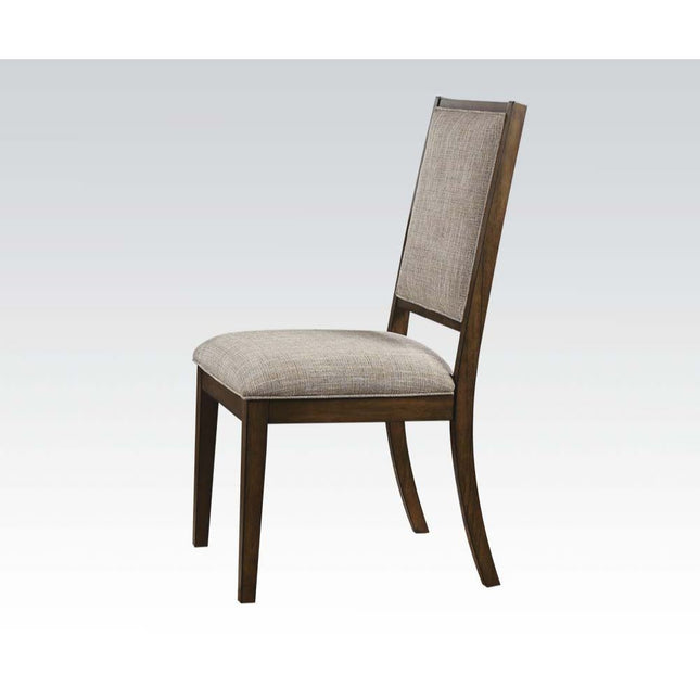 Aurodoti - Side Chair (Set of 2) - Fabric & Oak - Tony's Home Furnishings