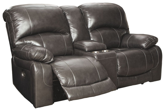 Hallstrung - Power Reclining Loveseat - Tony's Home Furnishings