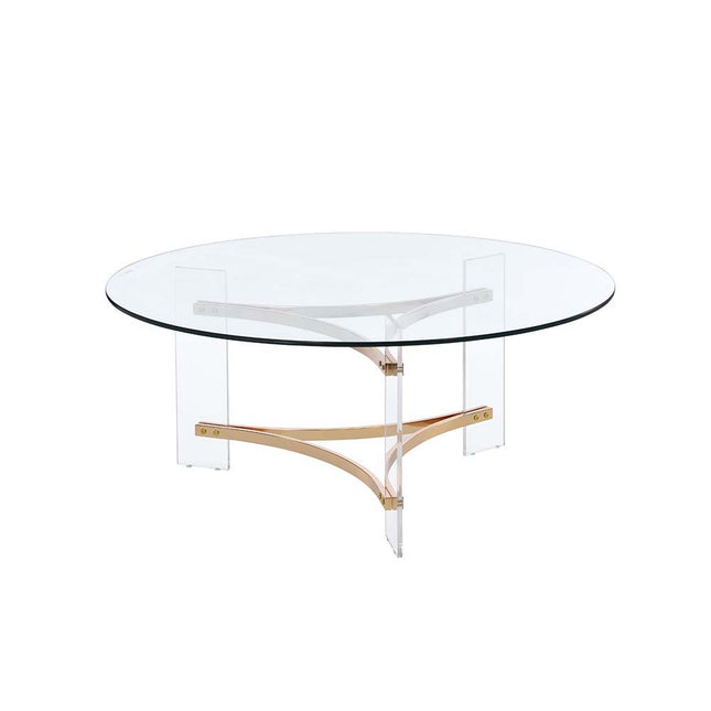 Sosi - Coffee Table - Gold Finish - Tony's Home Furnishings